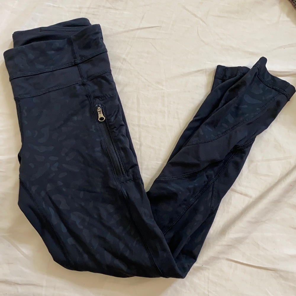 Lululemon leopard leggings